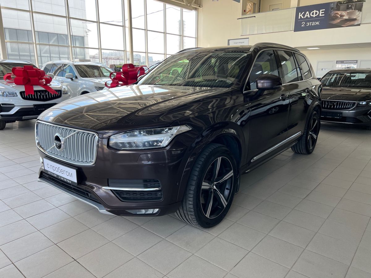 Volvo XC90 2.0d AT (235  Внедорожник с пробегом, Коричневый, 2018 год выпуска