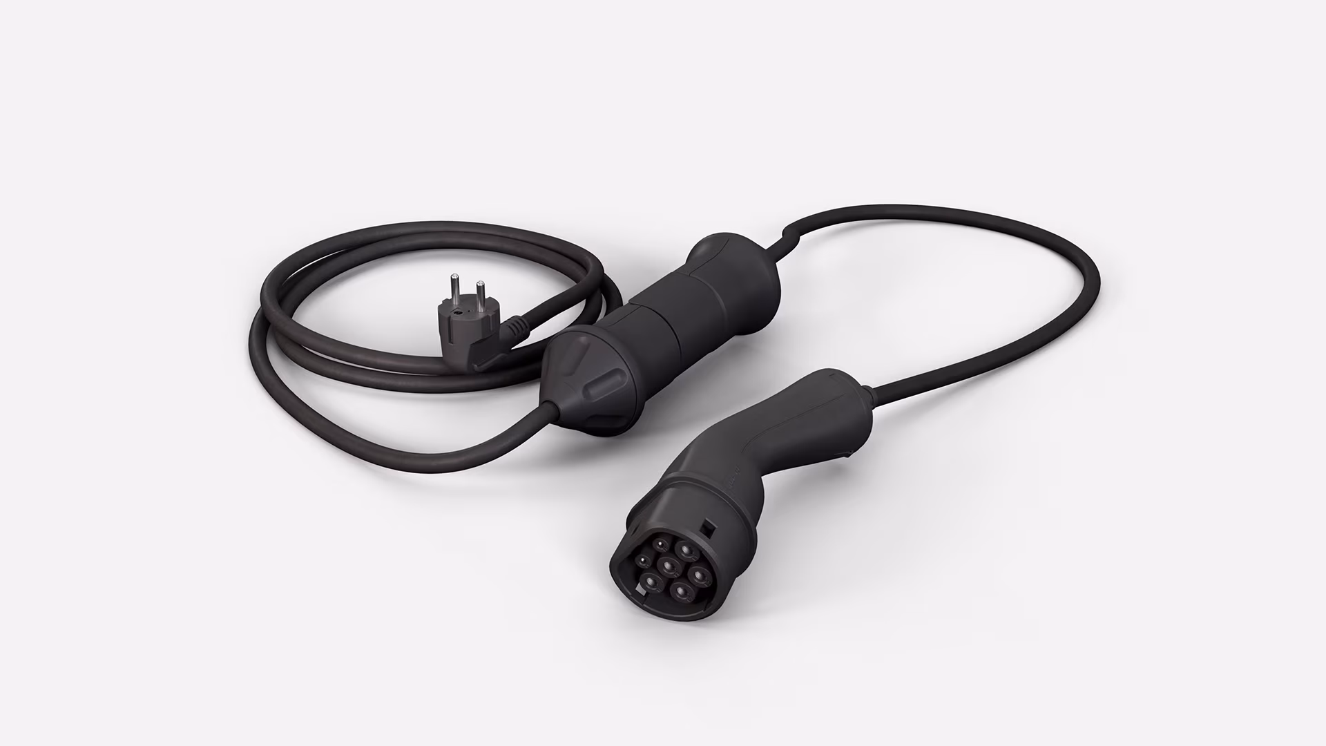 Зарядный кабель для электромобилей Volvo с европейским разъемом Plug and Charge.