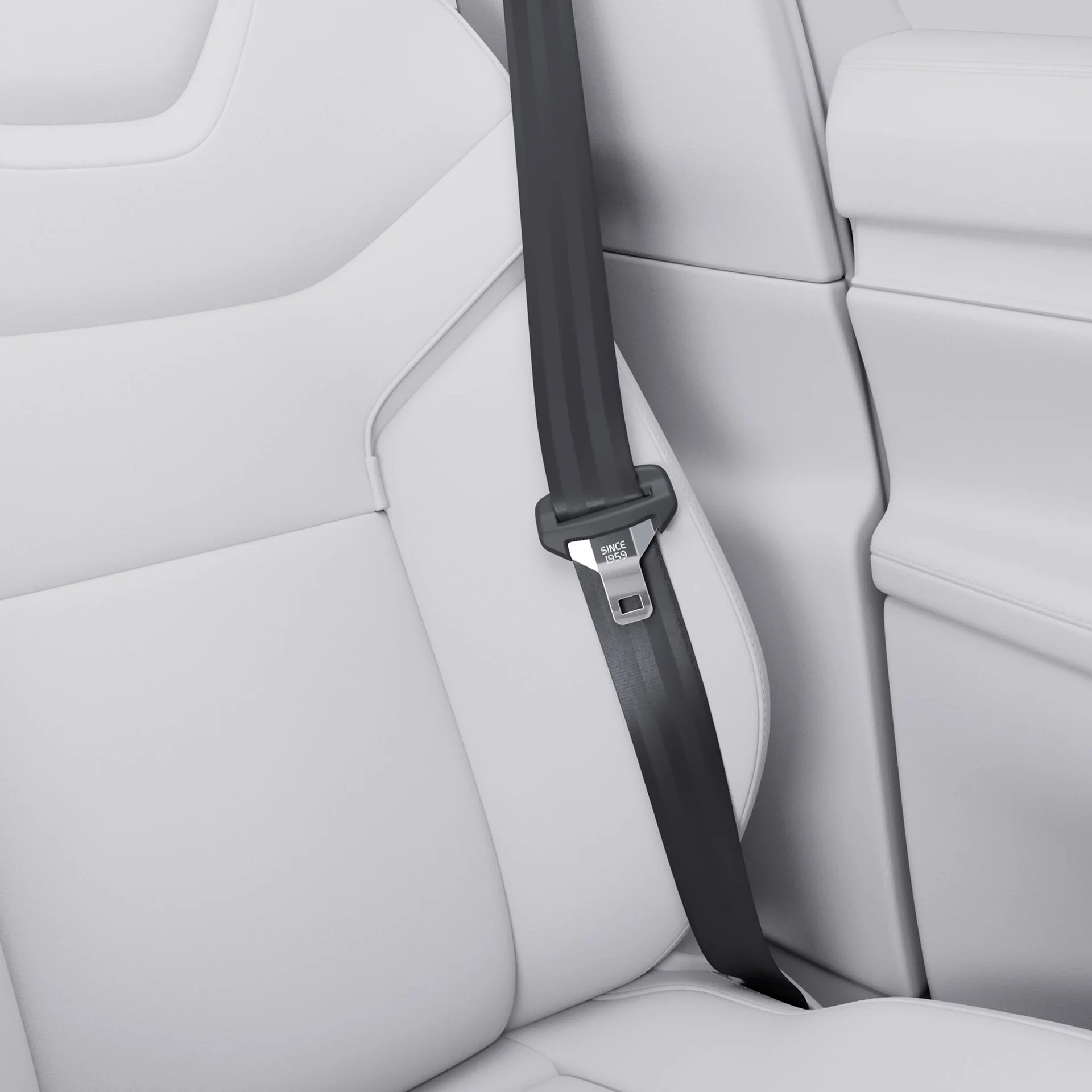 Дисплей Volvo EX90, демонстрирующий функцию Protective Safety.