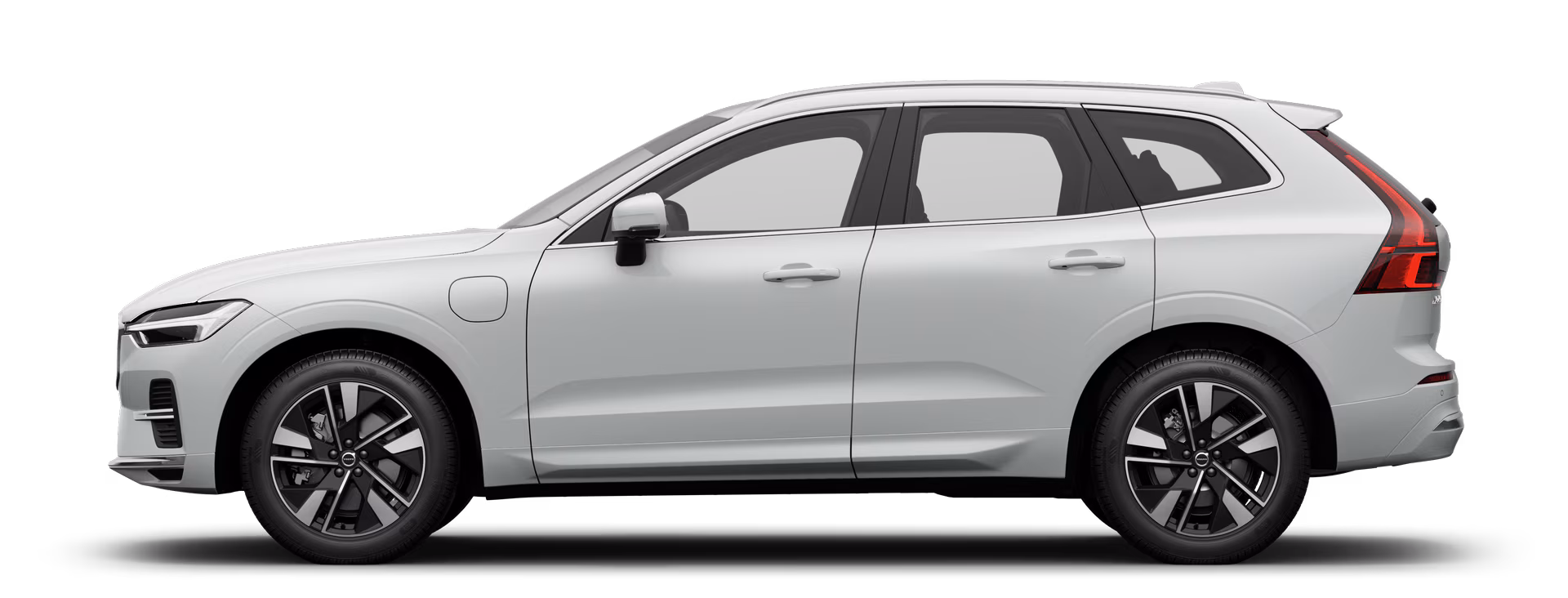 Вид сбоку на XC60 Подзаряжаемый гибрид