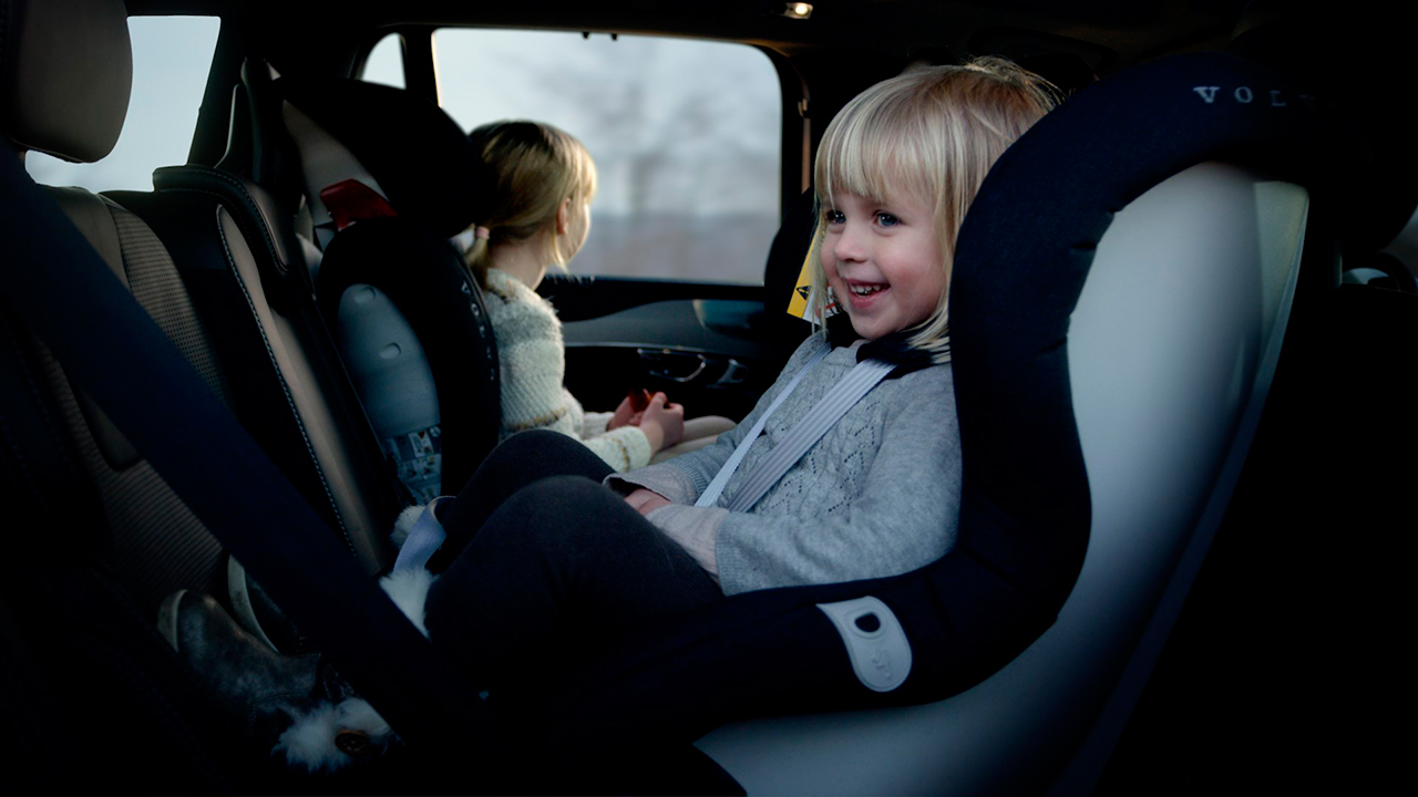 Детские автокресла Volvo нового поколения