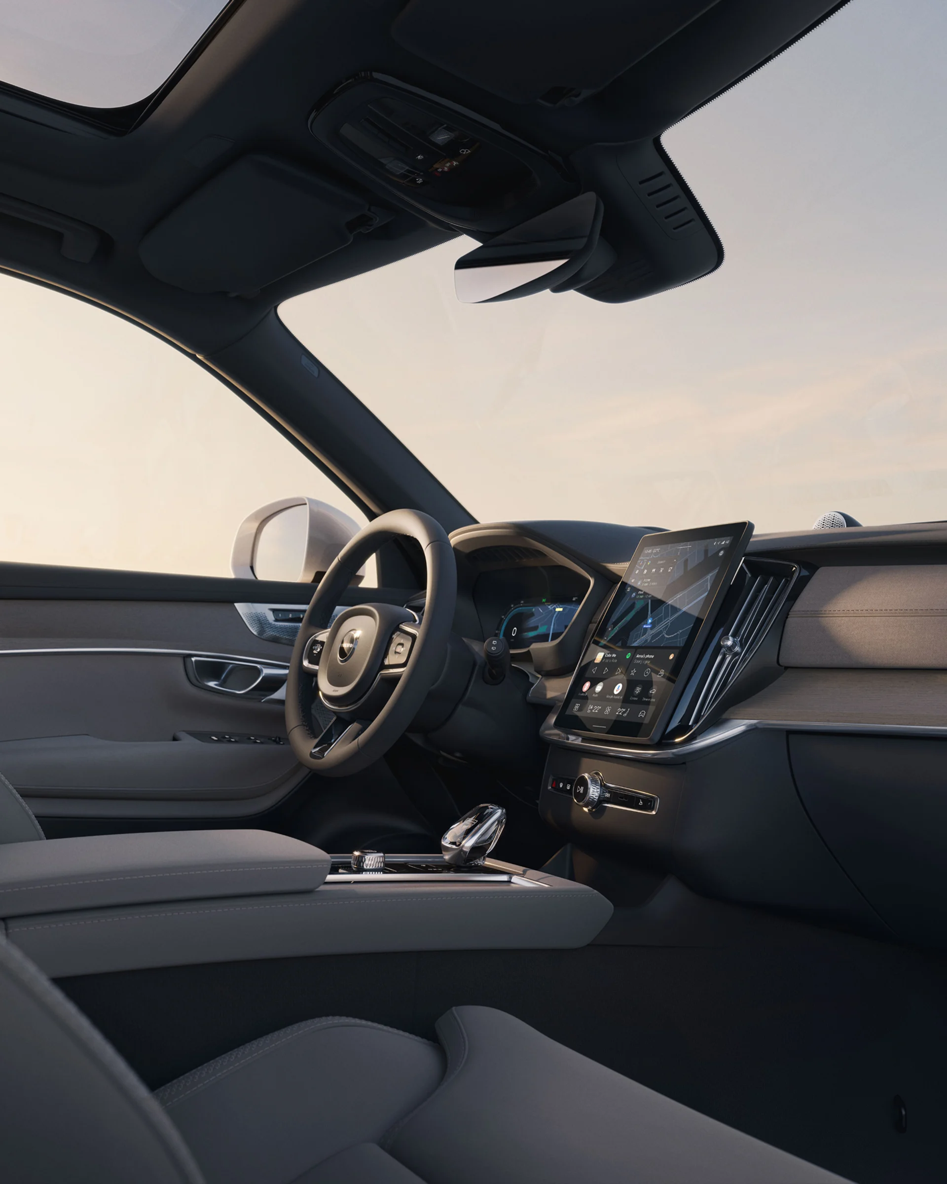 Кабина пилотов Volvo XC90